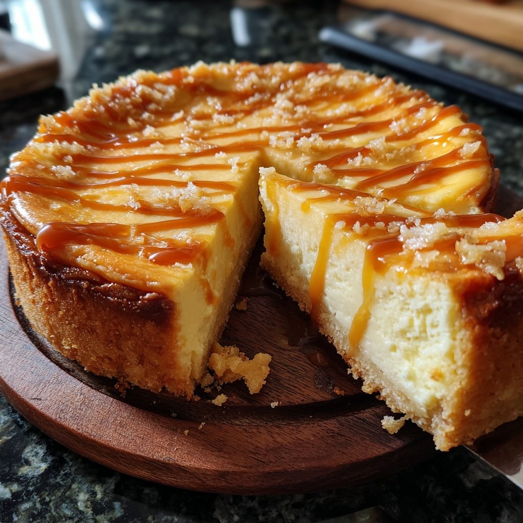 Käsekuchen mit Vanille