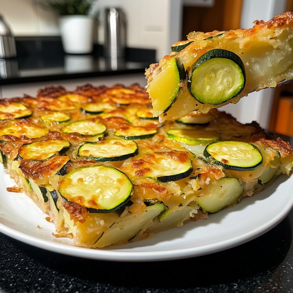 Kartoffelauflauf mit Zucchini