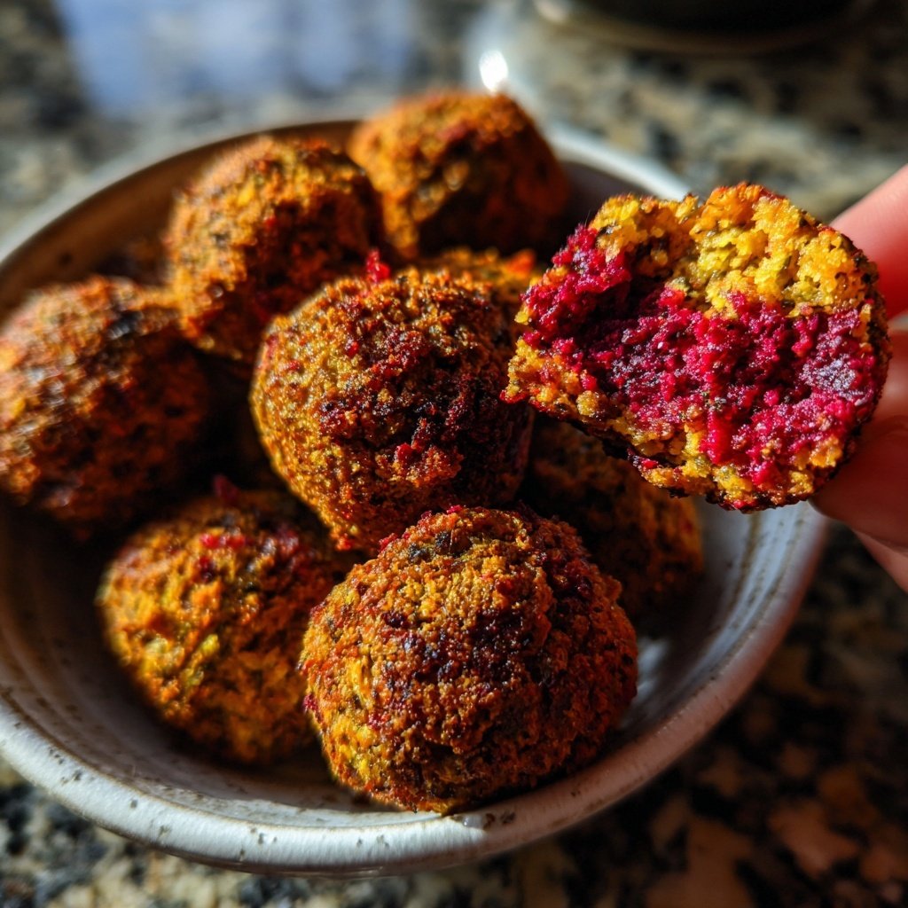 Falafel mit Rote-Bete