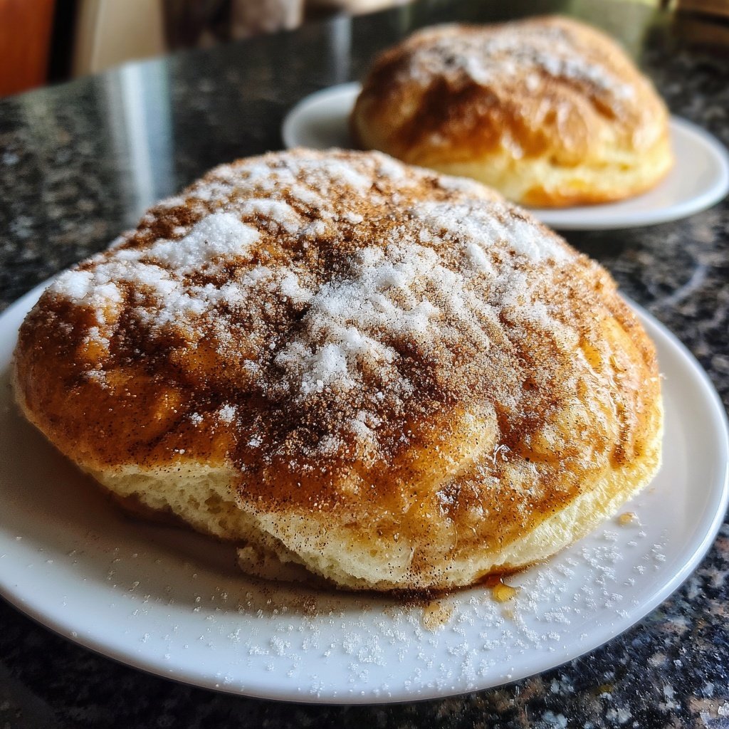 Pfannkuchen mit Zimt