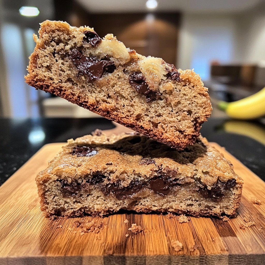Bananenbrot mit Schokostückchen