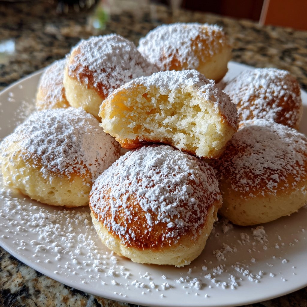 Quarkbällchen fluffig und leicht