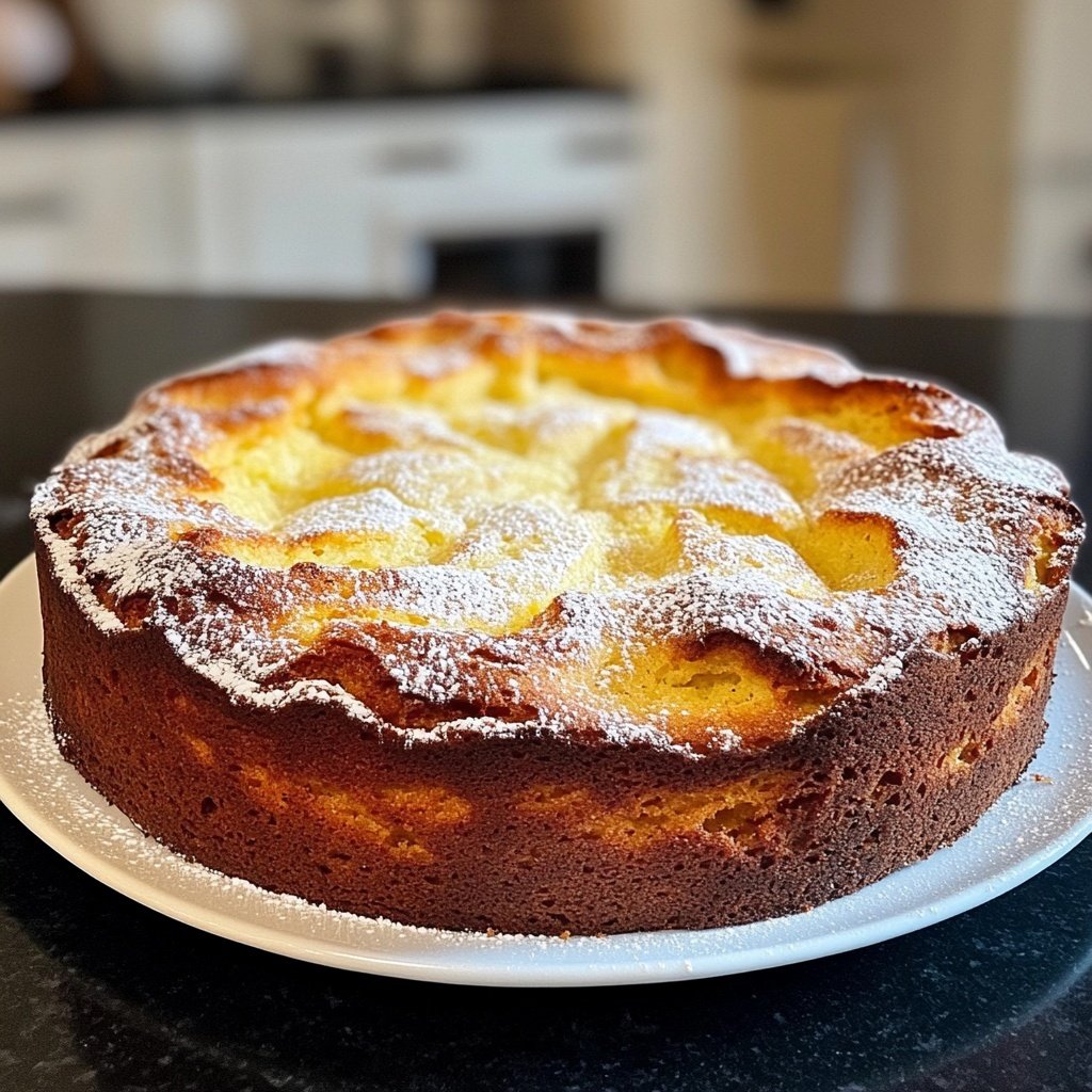 Zitronenkuchen einfach gebacken