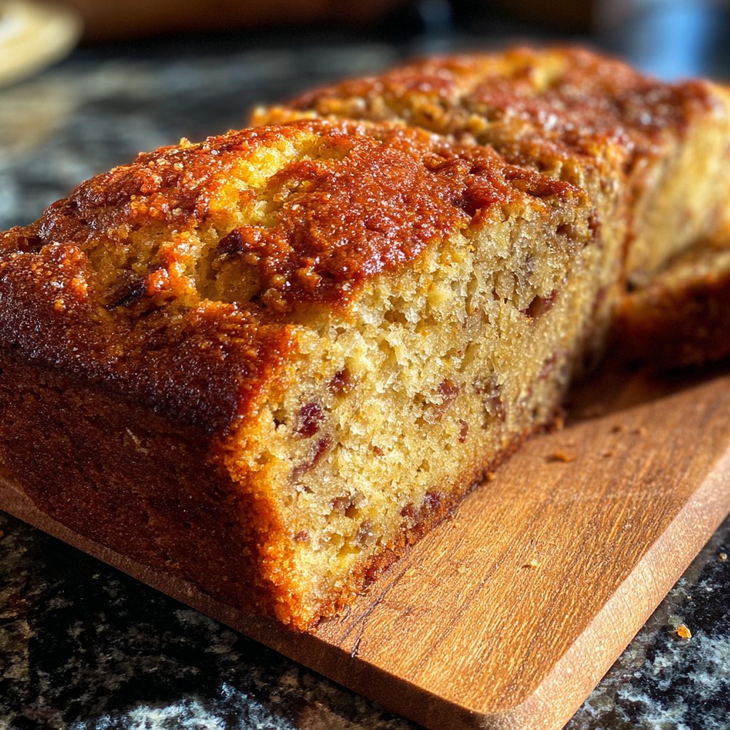 Bananenbrot mit Datteln