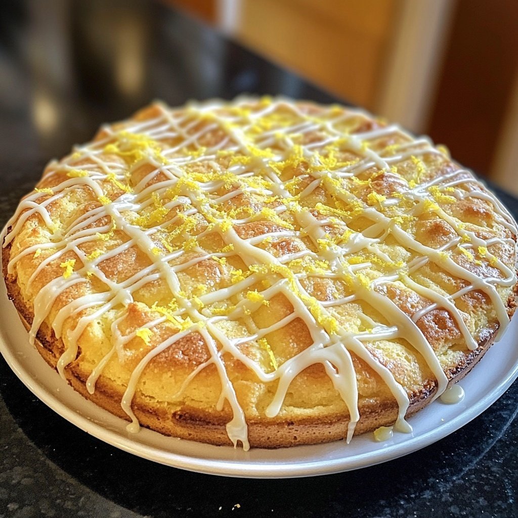 Zitronenkuchen fluffig