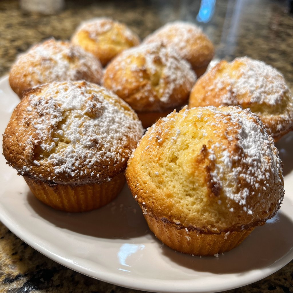 Muffins mit Vanillearoma