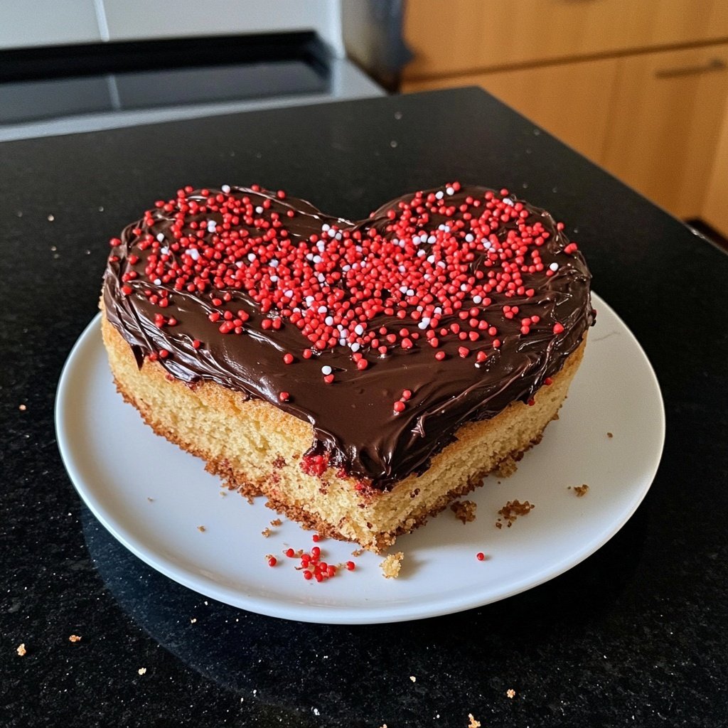 Herzkuchen zum Valentinstag