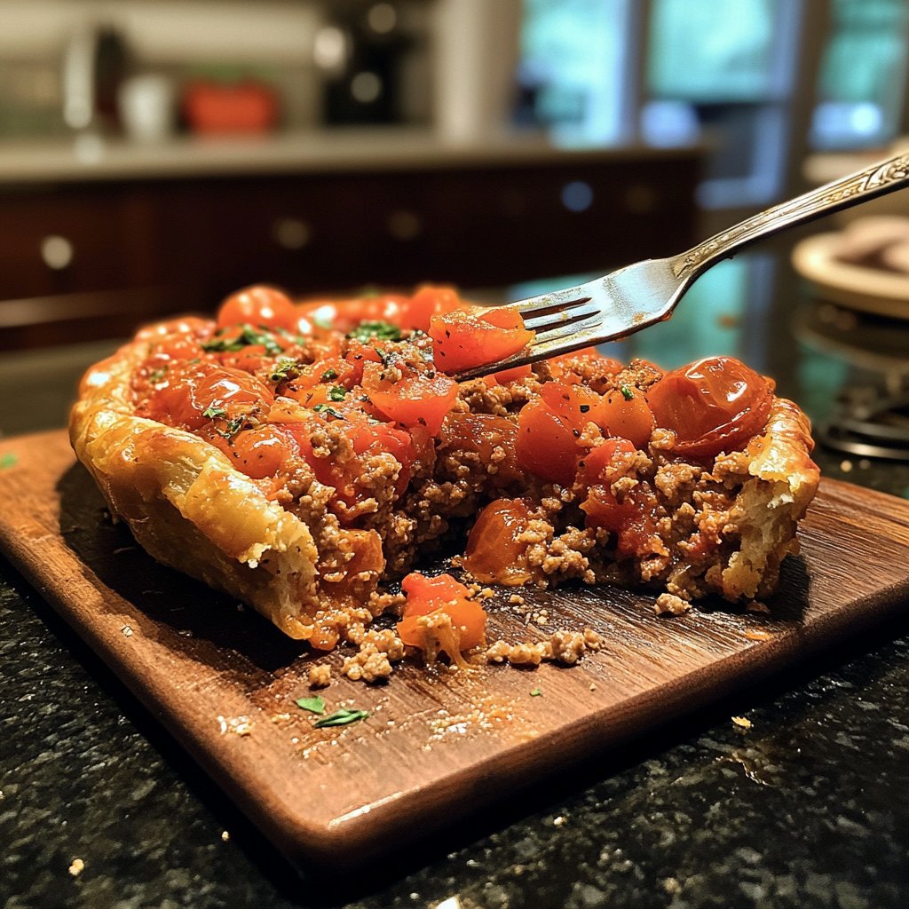 Hackfleisch Tomaten Pfanne