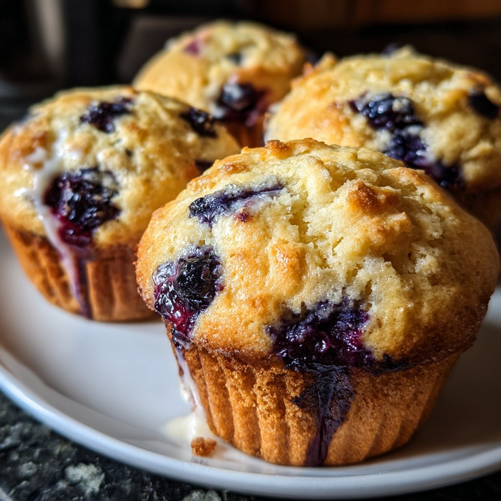 Muffins mit Joghurtteig