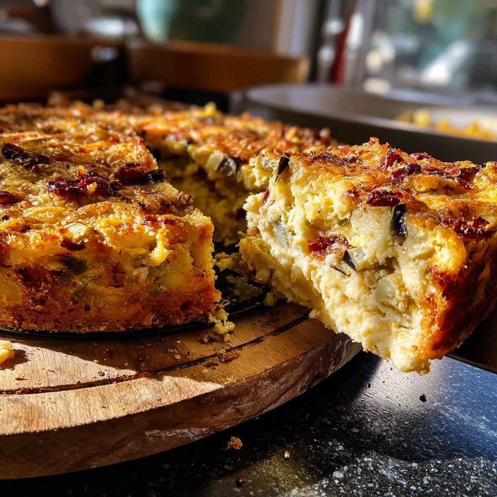 Auberginenauflauf mit Gemüse